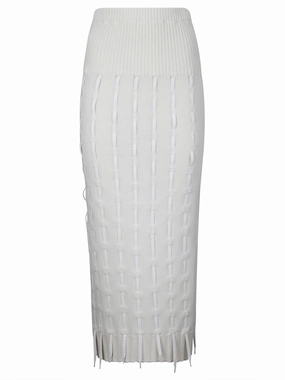 Budget Friendly Easy Layer Elegant High-Waisted Wool Skirt