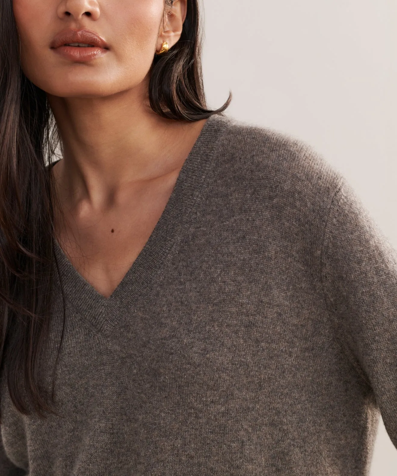 Flynn Cashmere Sweater Hand Linked Seams