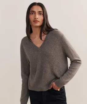 Relaxed Layer Office Layer Flynn Cashmere Sweater