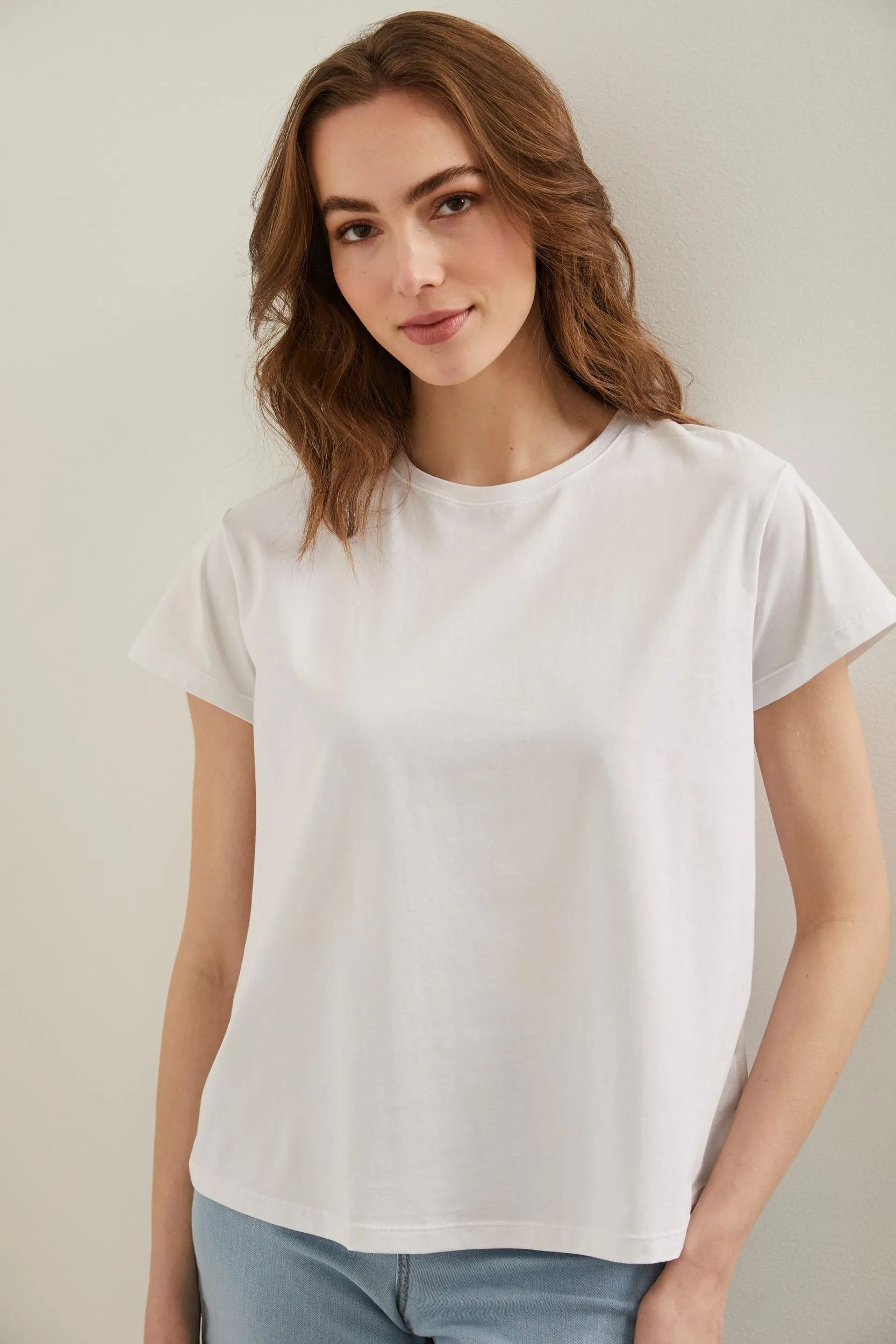 Basic crew neck t-shirt SlimFitDesign Comfy Fit Layer