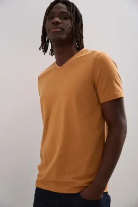 Simple Chic Comfy and Versatile Basic V-Neck T-Shirt