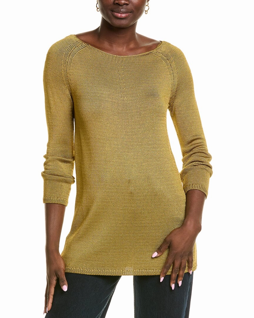 Timeless Knitwear Snuggly Feel Lafayette 148 New York Bateau Neck Silk Sweater