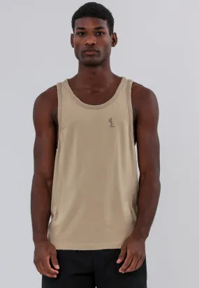 UltraSoftBrushedInterior BATTLE DISTRESSED VEST FAWN
