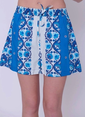 Bay Shorts In Lynne Print Moisture wicking