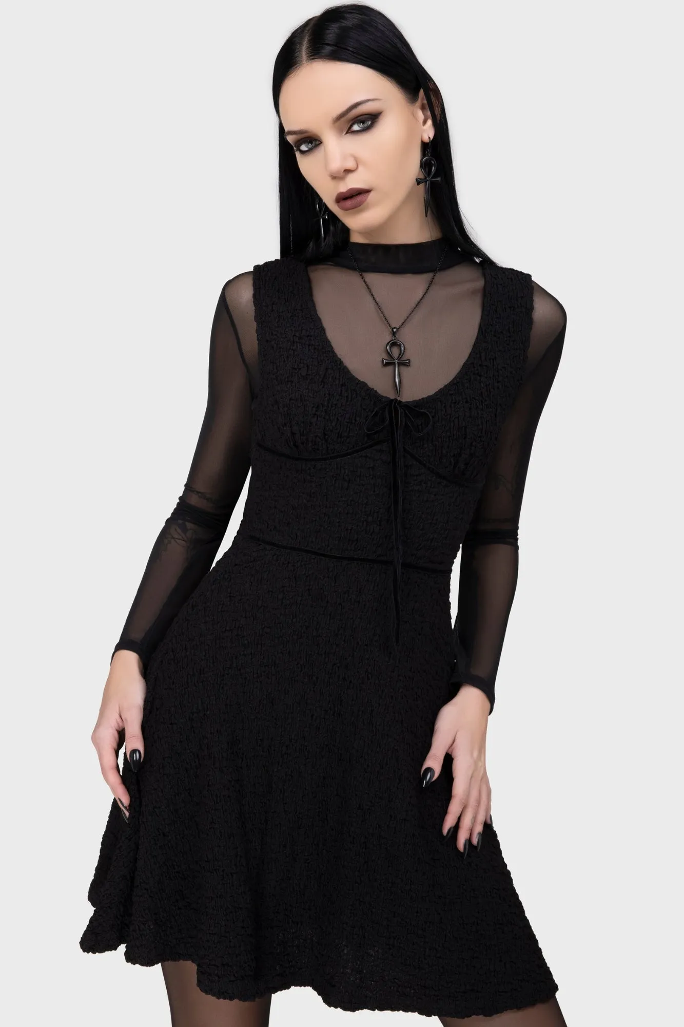 Enchanted Fang Dress Smooth Surface Comfortable and Flattering