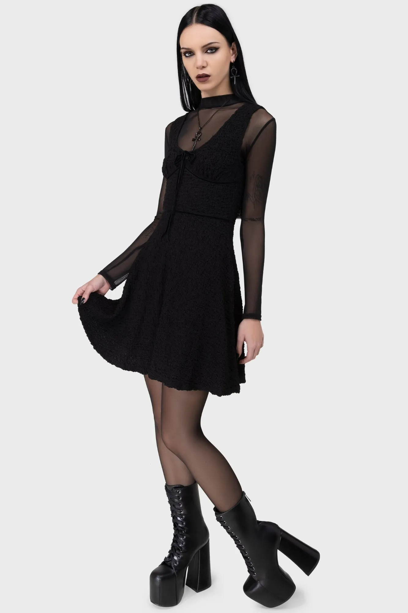 Refined Feel Fashion-Forward Fit Enchanted Fang Dress