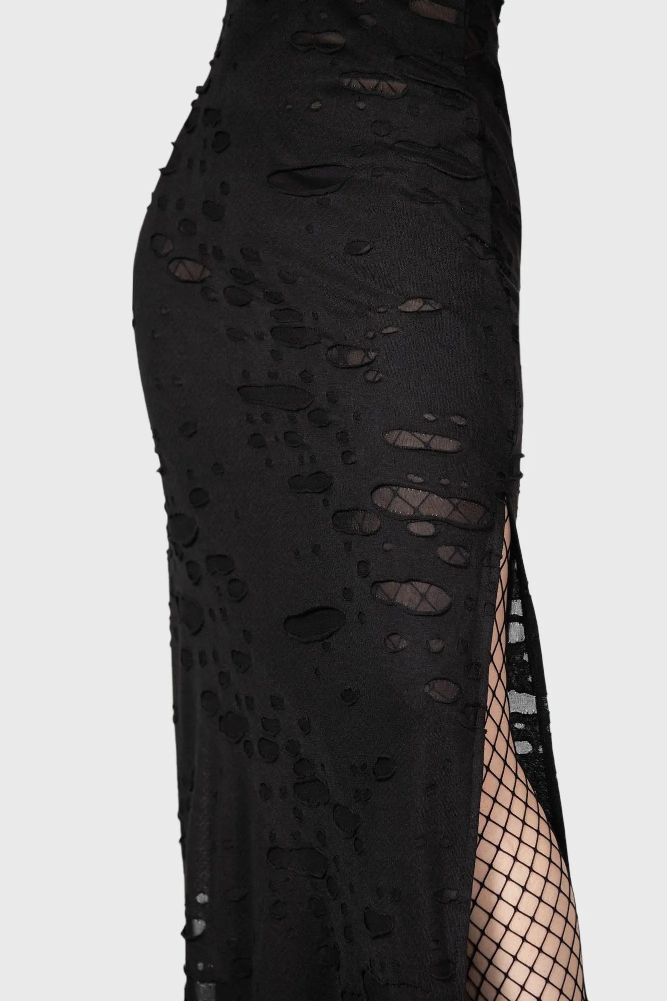 Biters Maxi Dress [B] Polite Tone Workwear