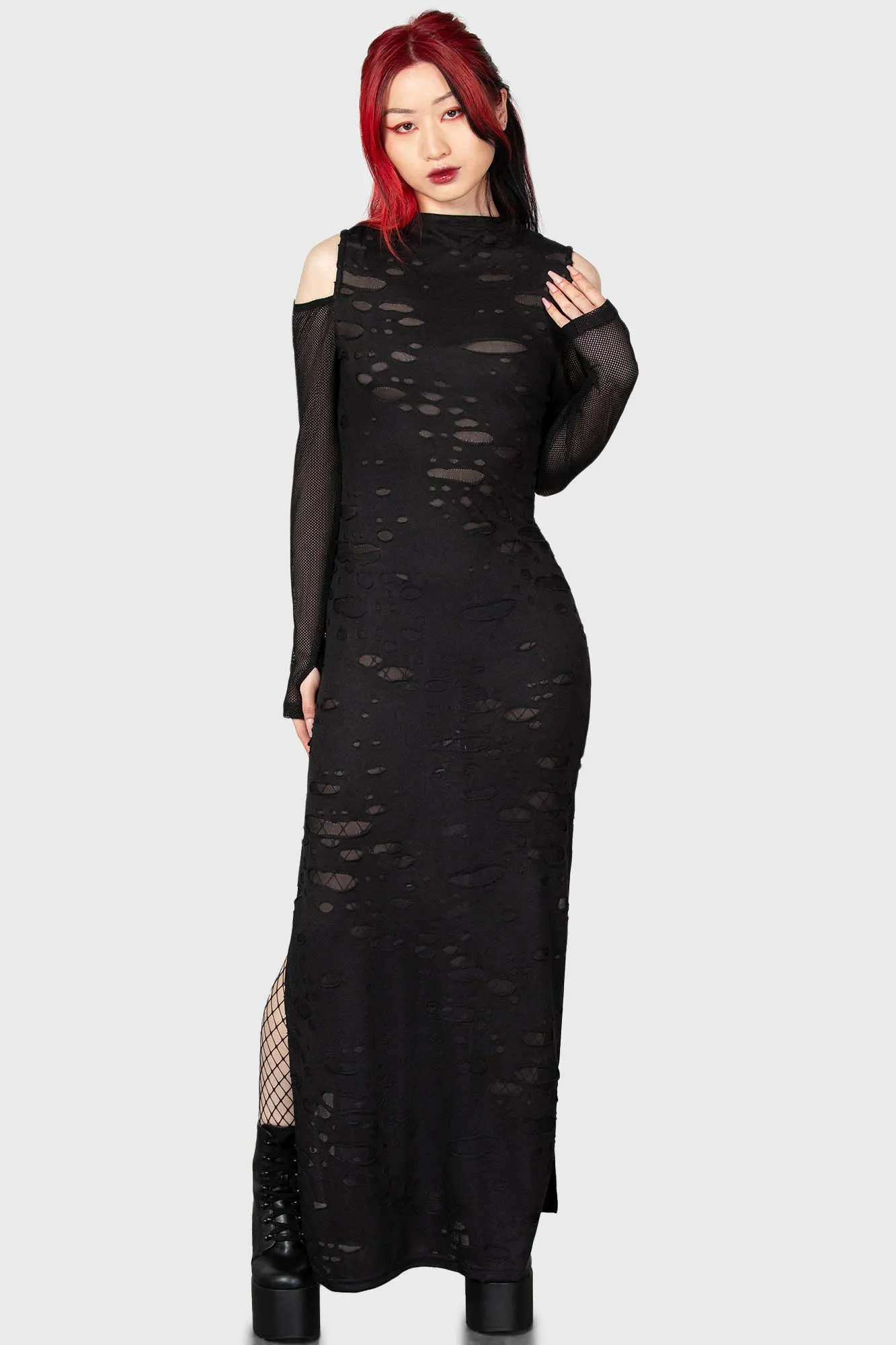 Bright Bloom Biters Maxi Dress [B]