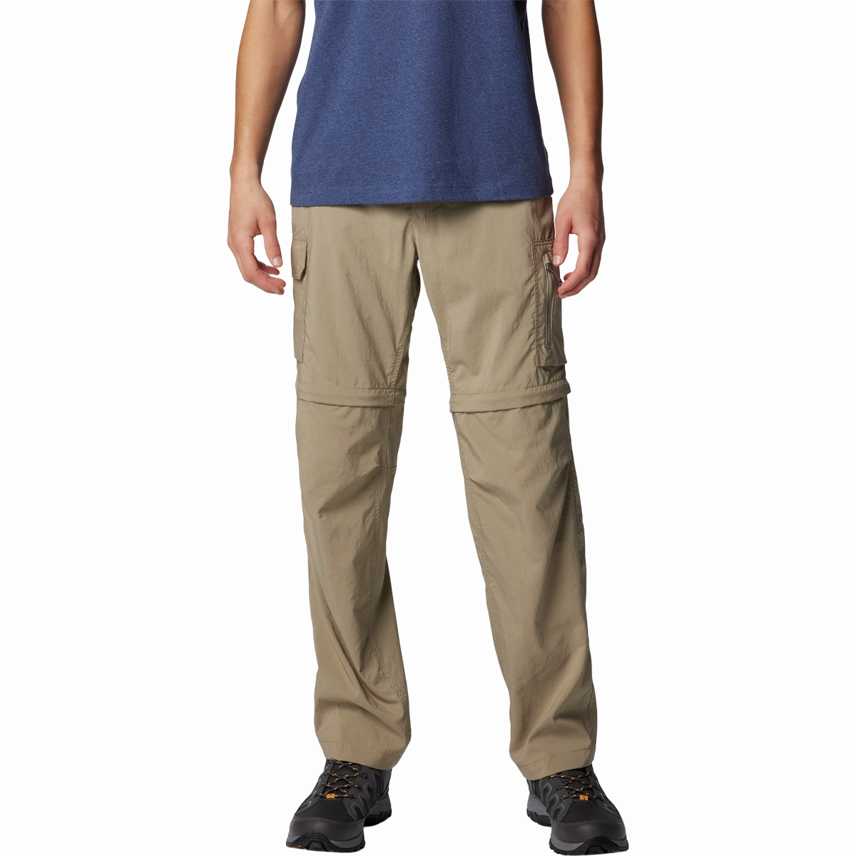 Men's Silver Ridge Utility Convertible Pant Cool Touch Flattering Waist