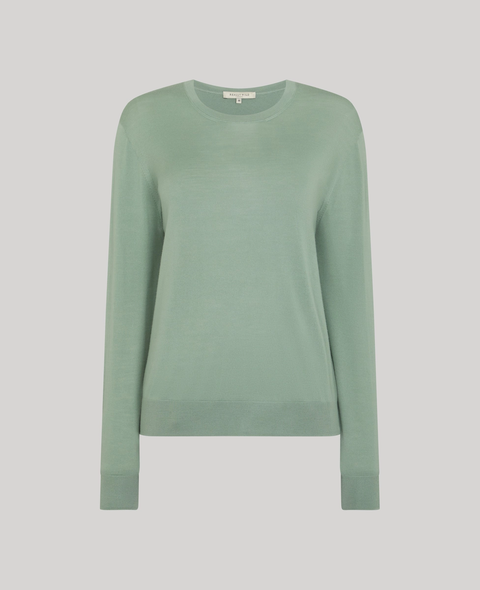 Anti Snag Fabric Lightweight Jersey Material Sadie Crew Neck Jumper