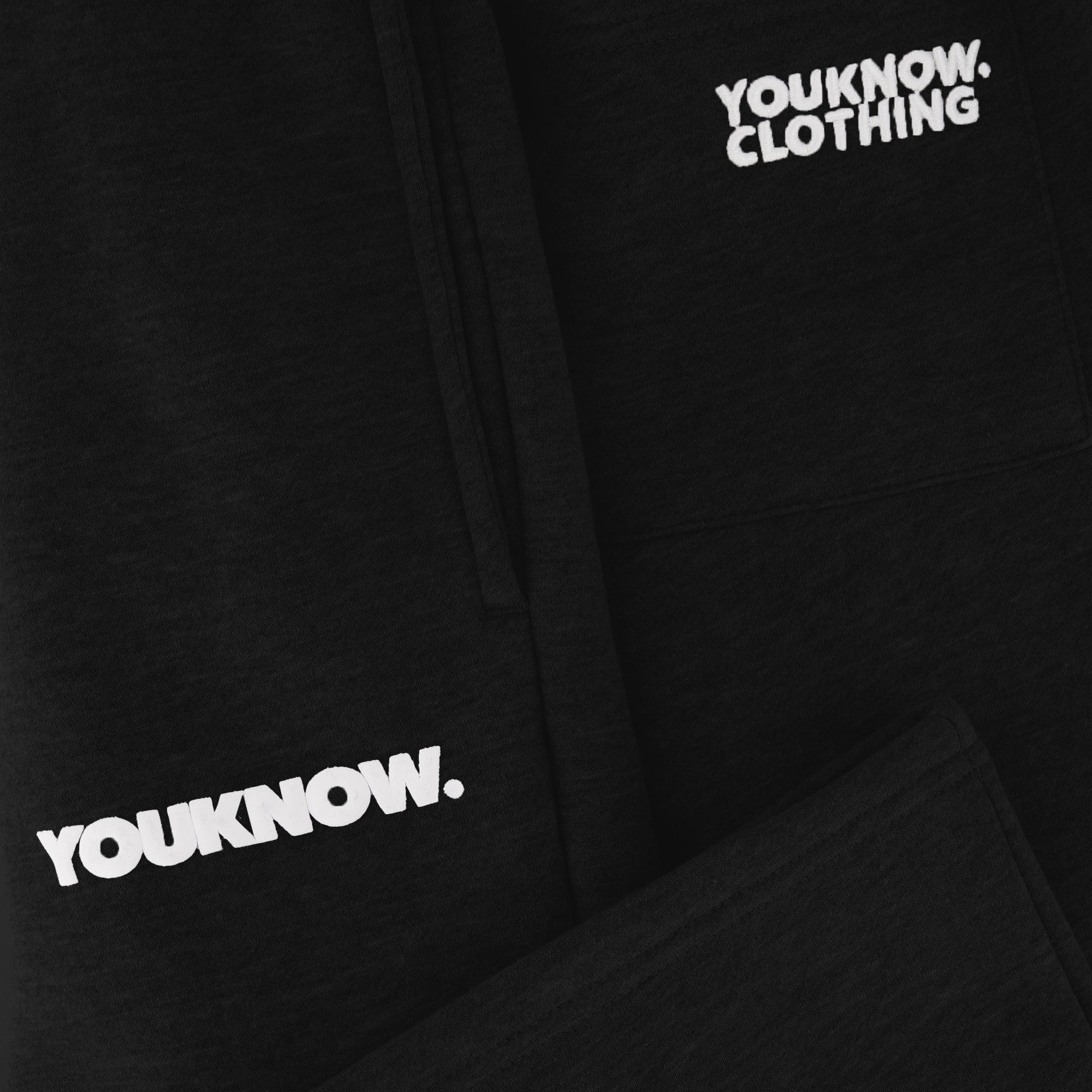 Sport Comfort Fit BLOCK WIDE-LEG SWEATPANTS | Black