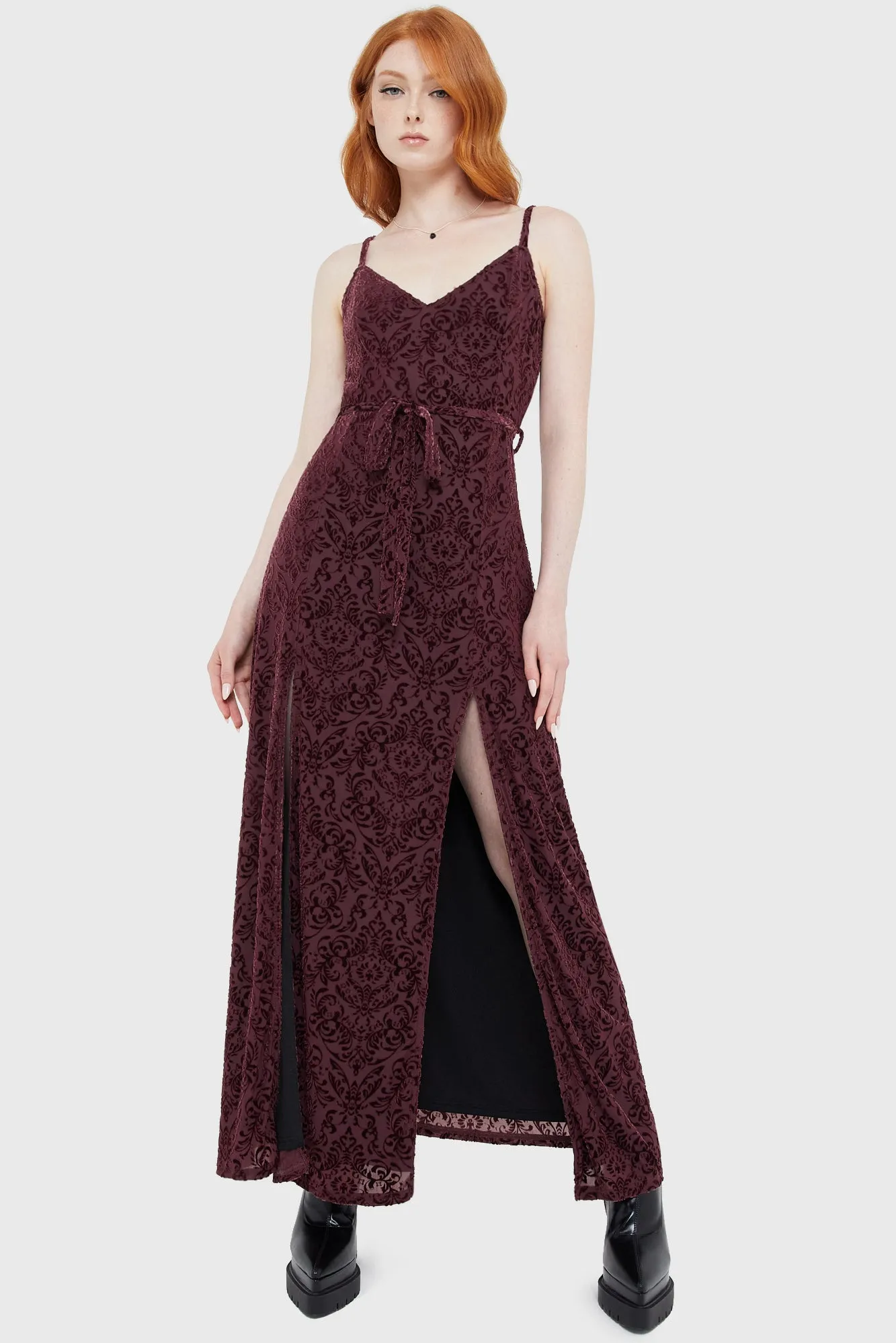 Blood Oak Maxi Dress Cloud Light