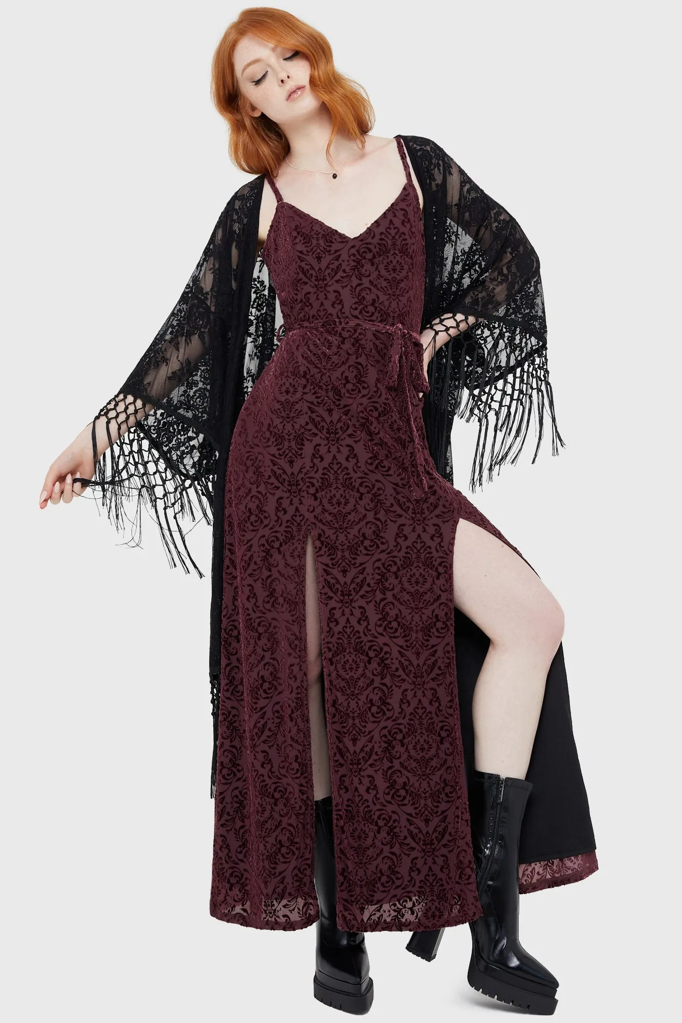 Blood Oak Maxi Dress Grass Soft