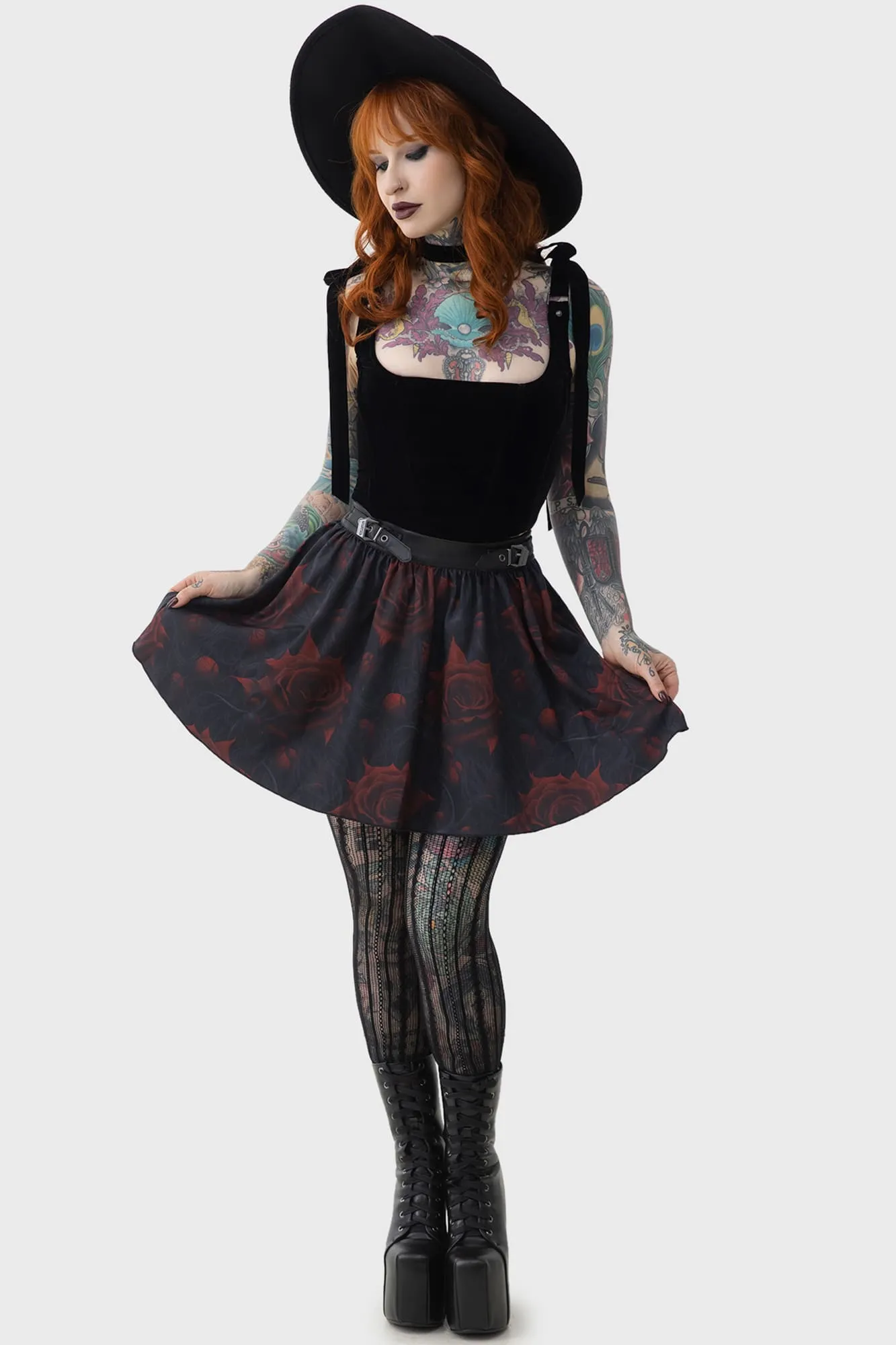 Blood Rose Skirt Timeless Trend