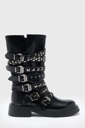 Blood Grunge Boots Thick Grip