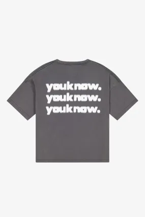 BLURR TEE | Black Easy Style