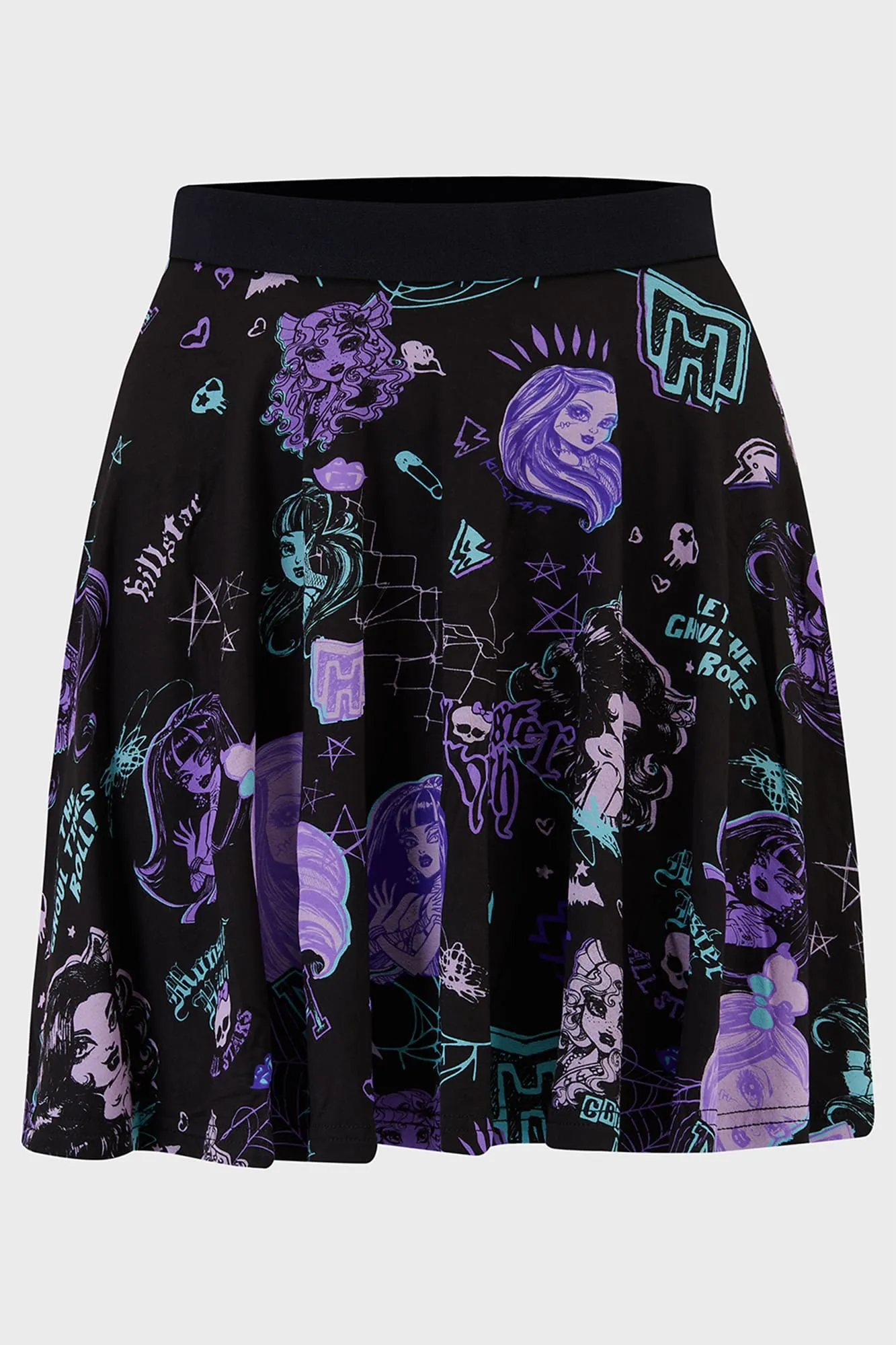 Haunt It Mini Skirt Fashion Forward Laidback Feel