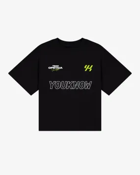 Easy Wear Look Team Opetaia Box Tee | Black