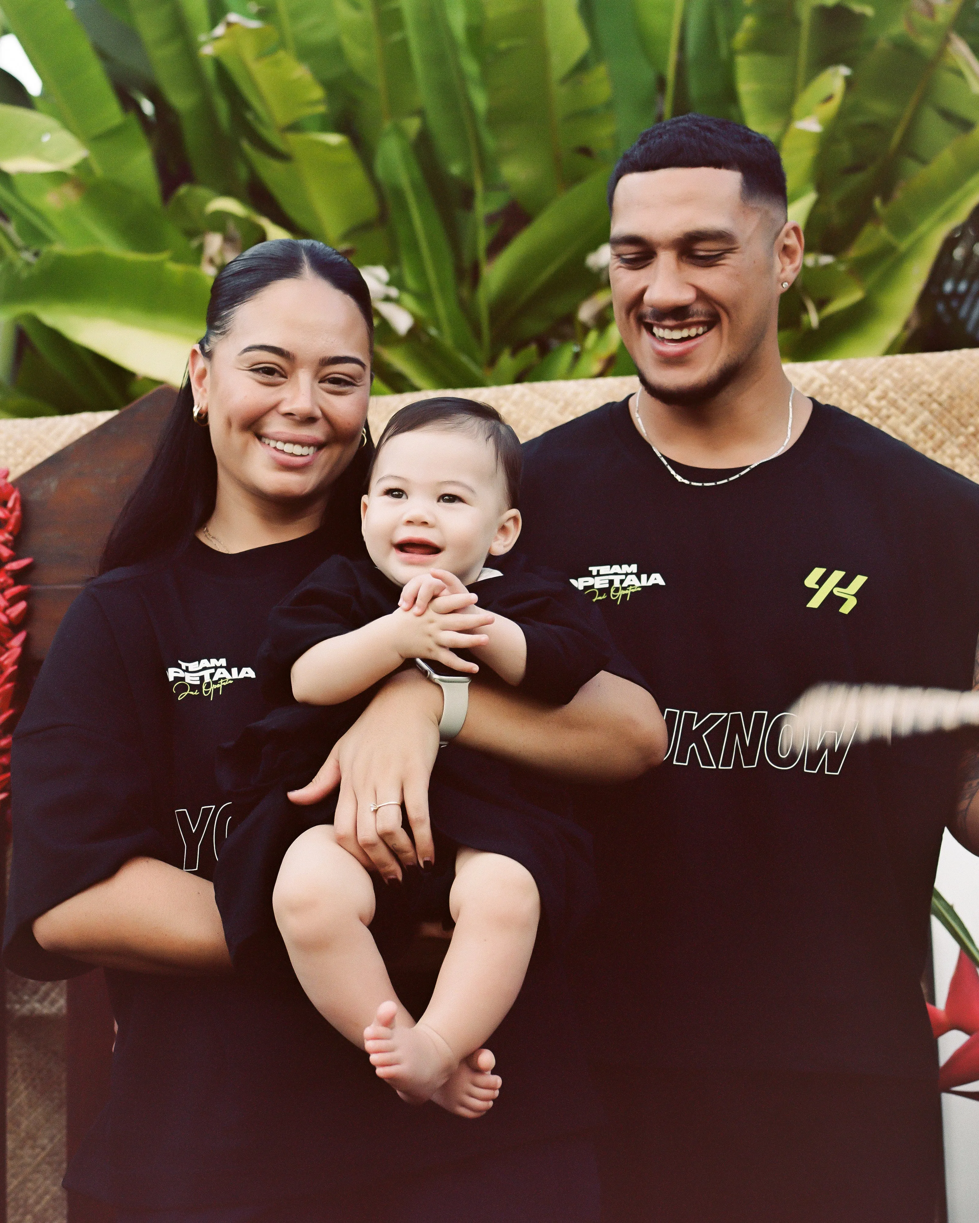 Team Opetaia Box Tee | Black City Look Personalized
