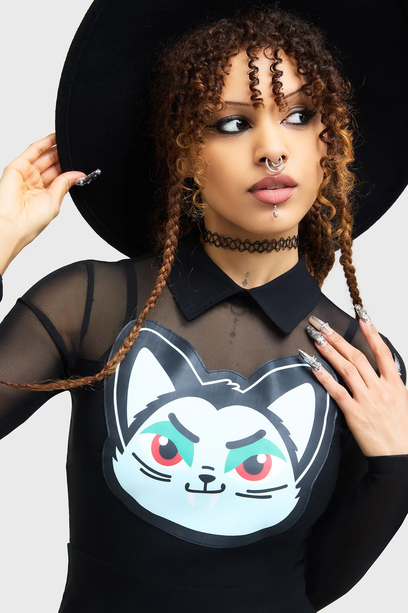 Minimalist feel Feeling Fangtastic Skater Dress