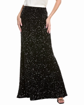 Soft Focus Rene Ruiz Velvet Sequin Skirt