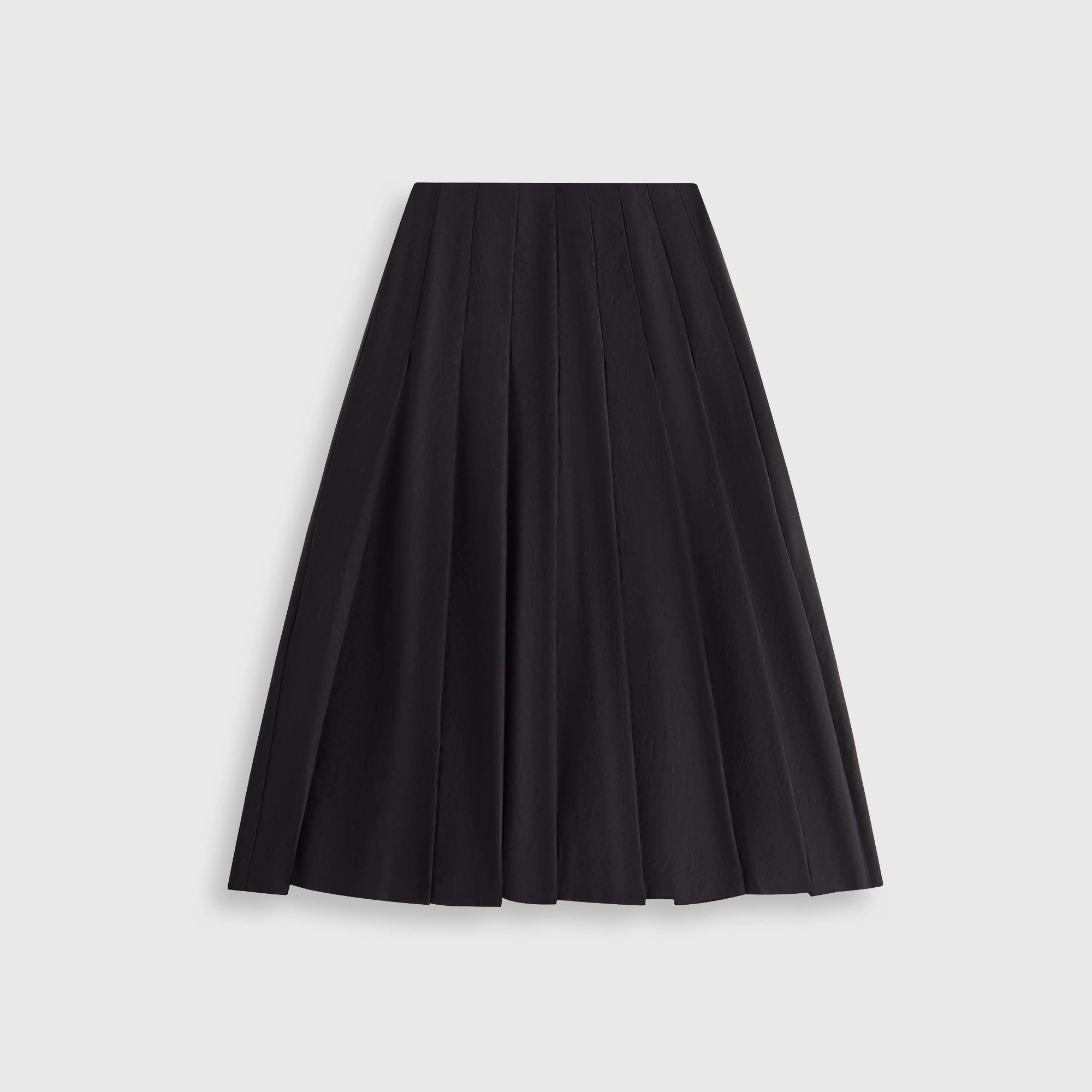 Kith Women Nadira Nylon Pleated Skirt - Black Breezy Mood