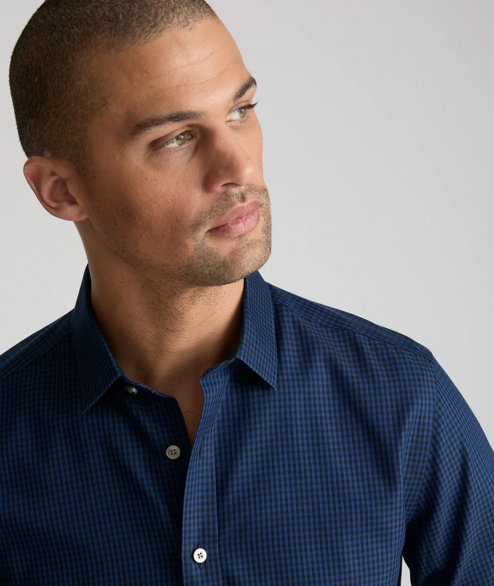 Wrinkle-Free Johnston Shirt Winter Retreat