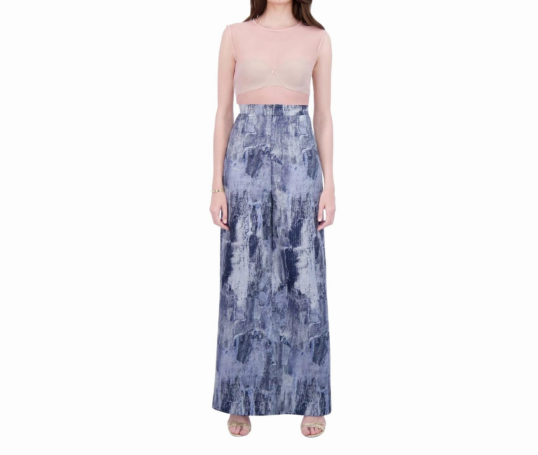 Boundless Pant-Skirt In Stormy Admiral Blue Clean Fit