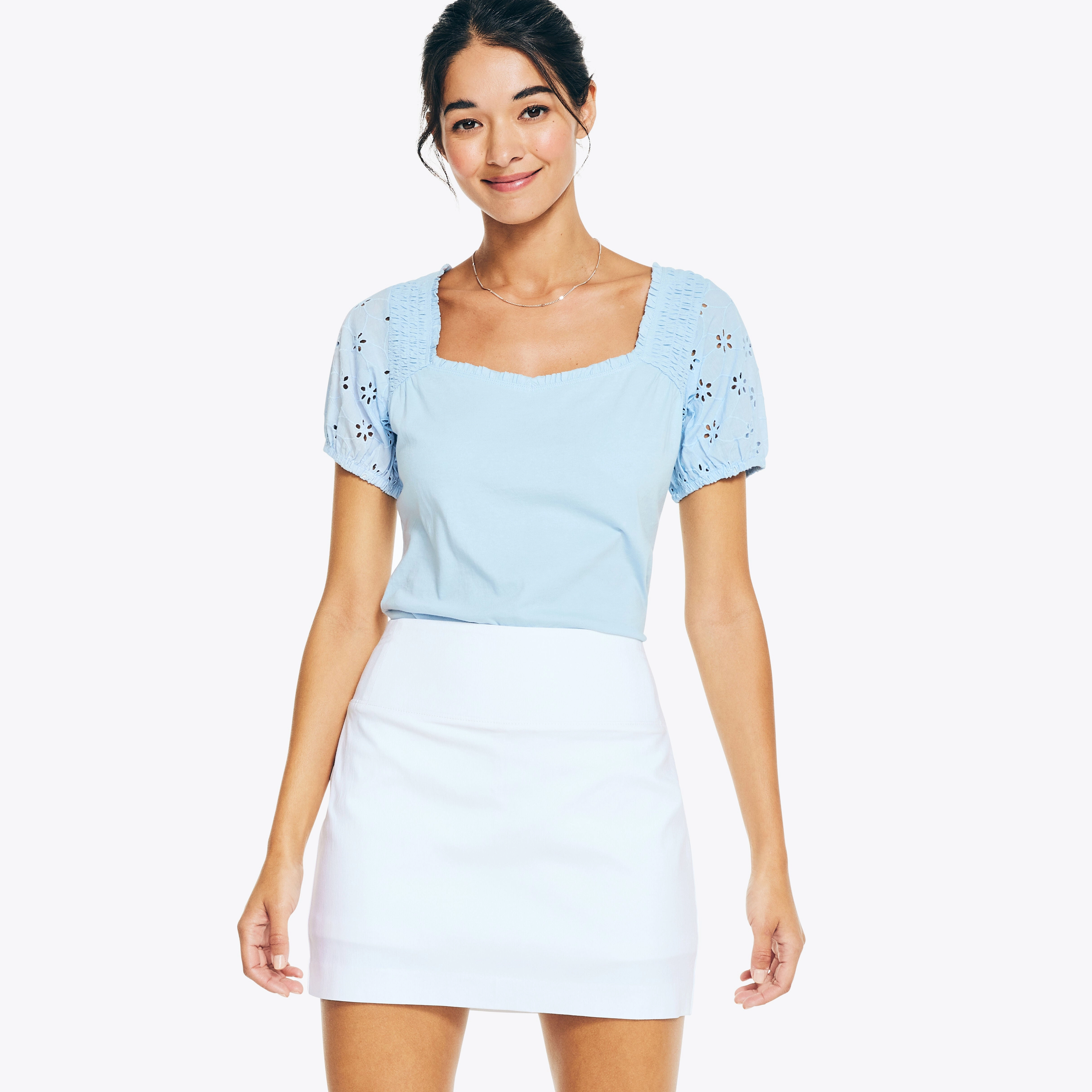 Eco conscious Nautica Womens Pull-On Skort