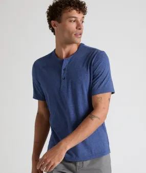 Stylish Wear Ultrasoft Short-Sleeve Henley