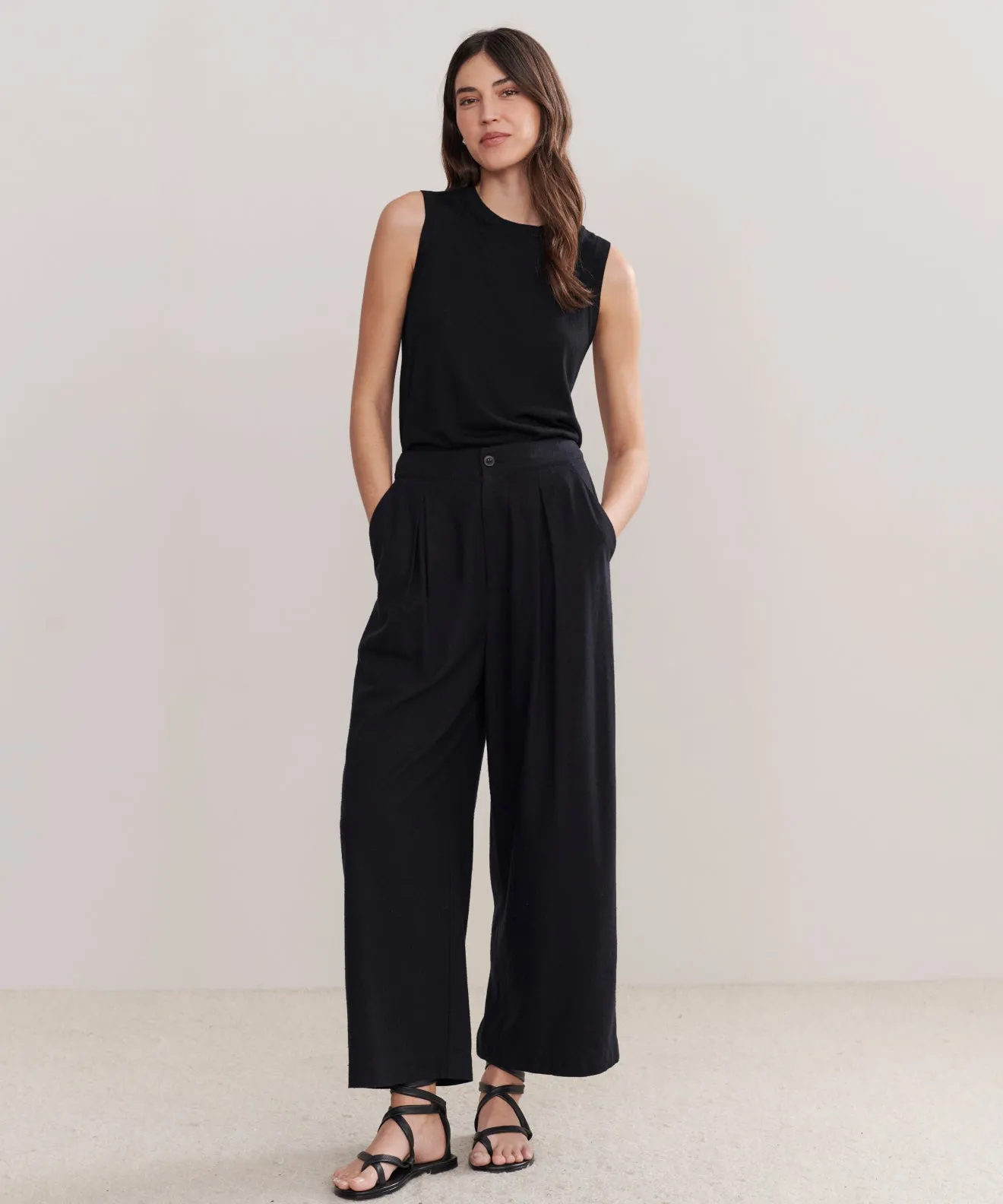 Relaxed Trouser Stretch Waist