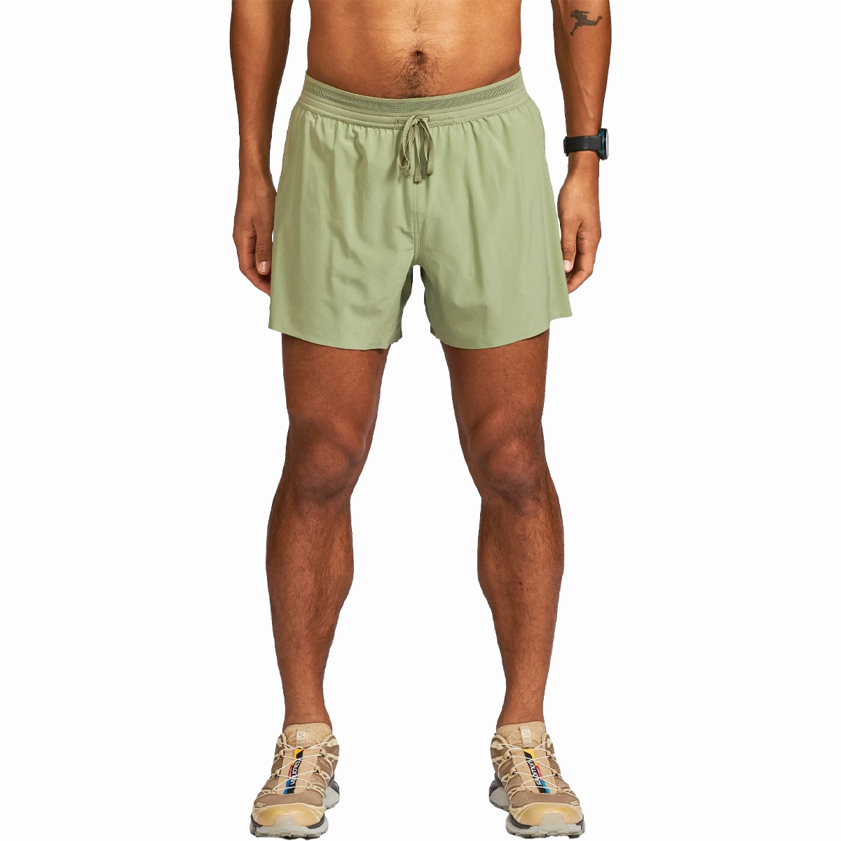 Sleek and Soft 5" Men's AFO Middle Short