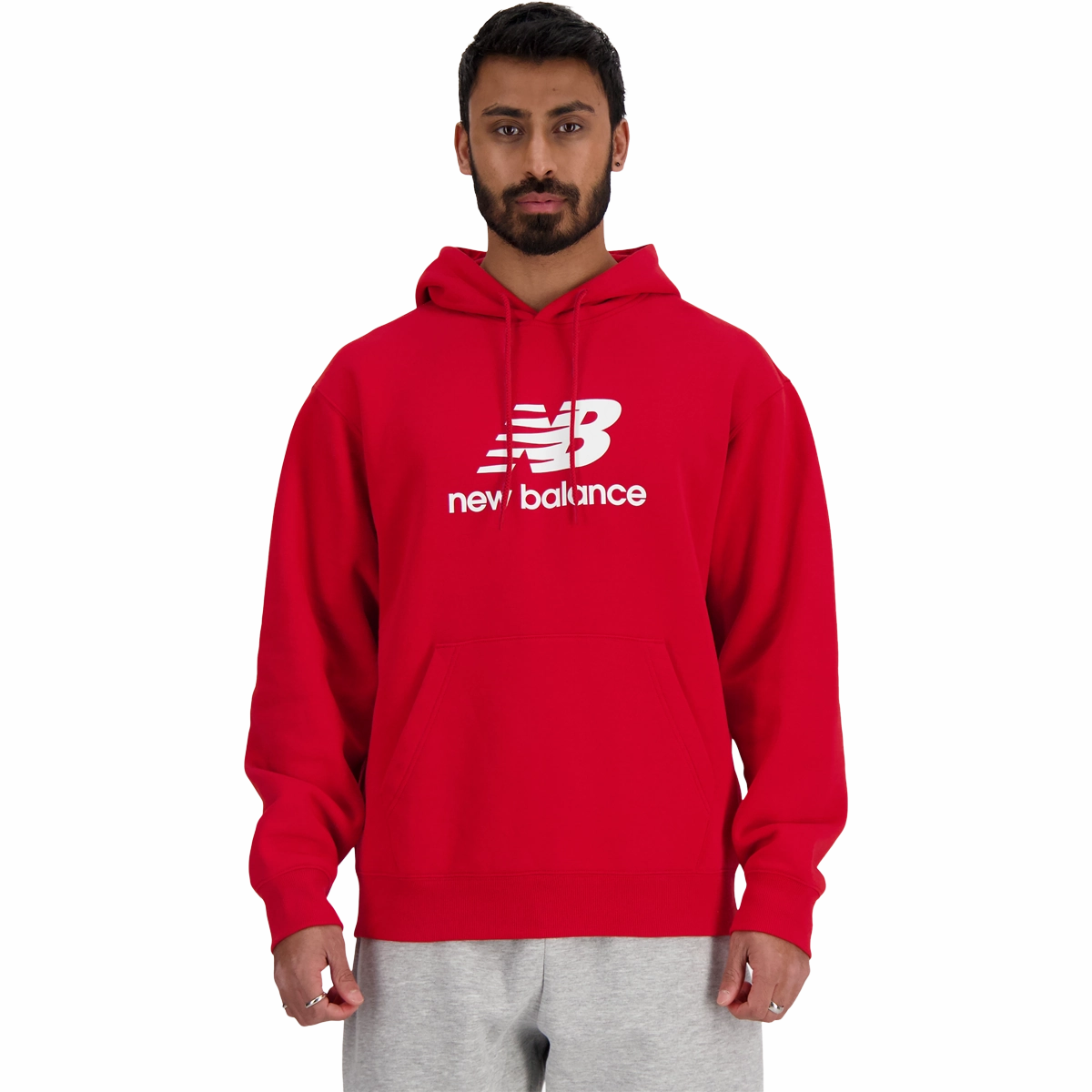 Men's Sport Essentials French Terry Logo Hoodie Outdoor Comfort Fit