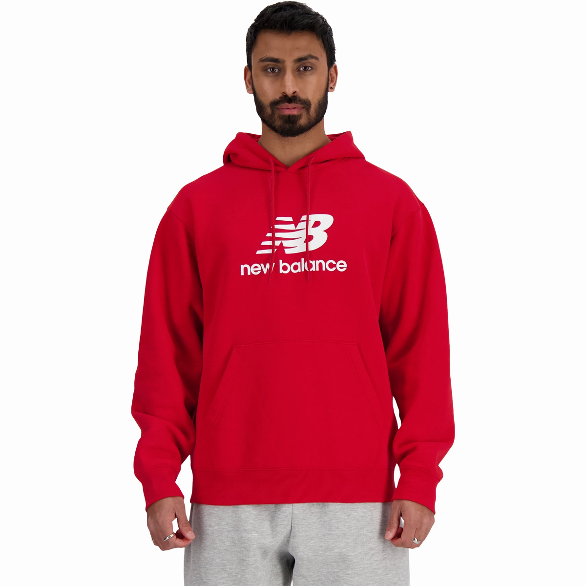 Men's Sport Essentials French Terry Logo Hoodie Flattering Style