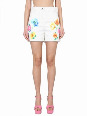 Broderie Anglaise Flower Chin Shorts Simple Mood