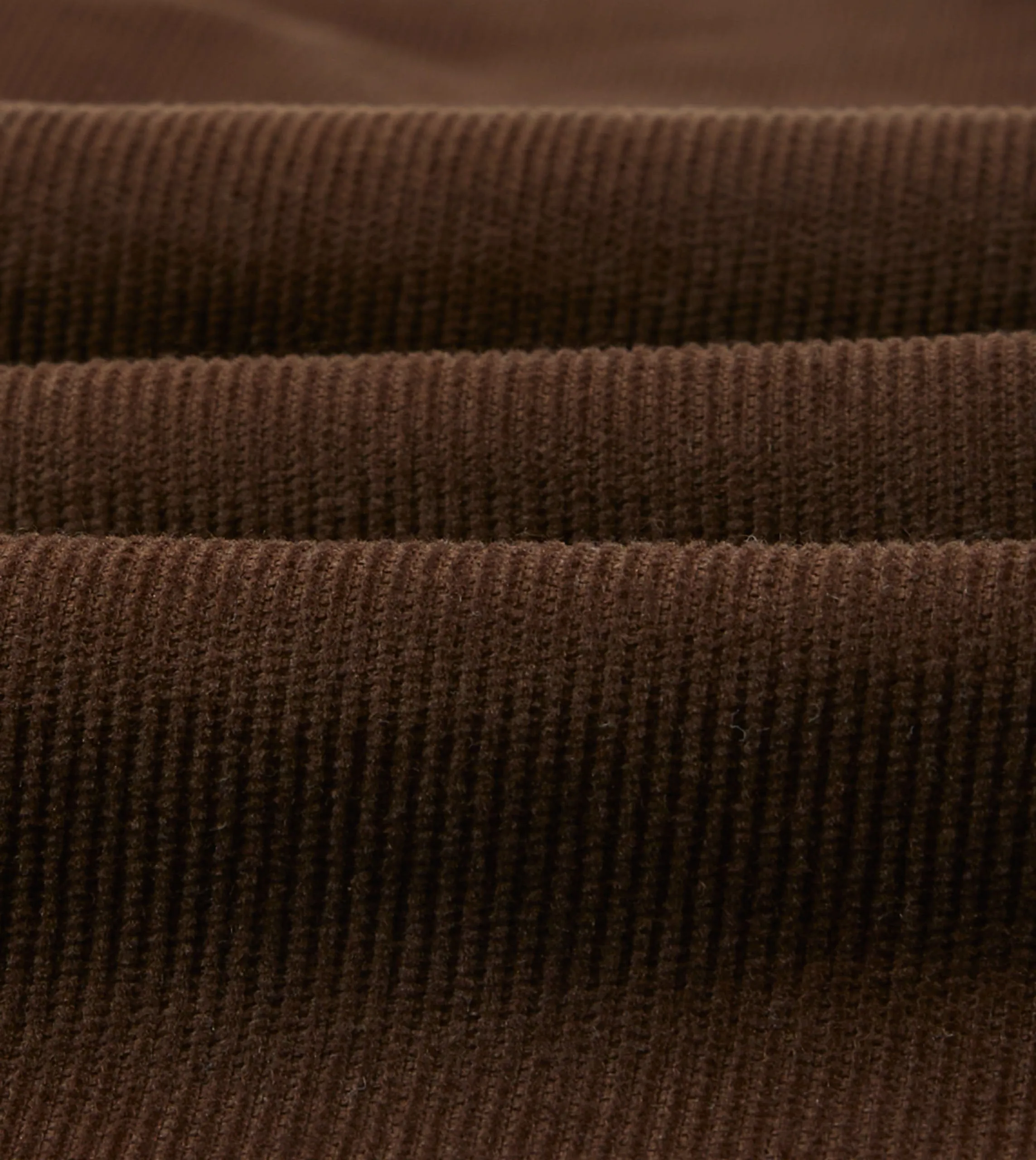 Easy Wear Brown Japanese Selvedge Needlecord Five-Pocket Trousers