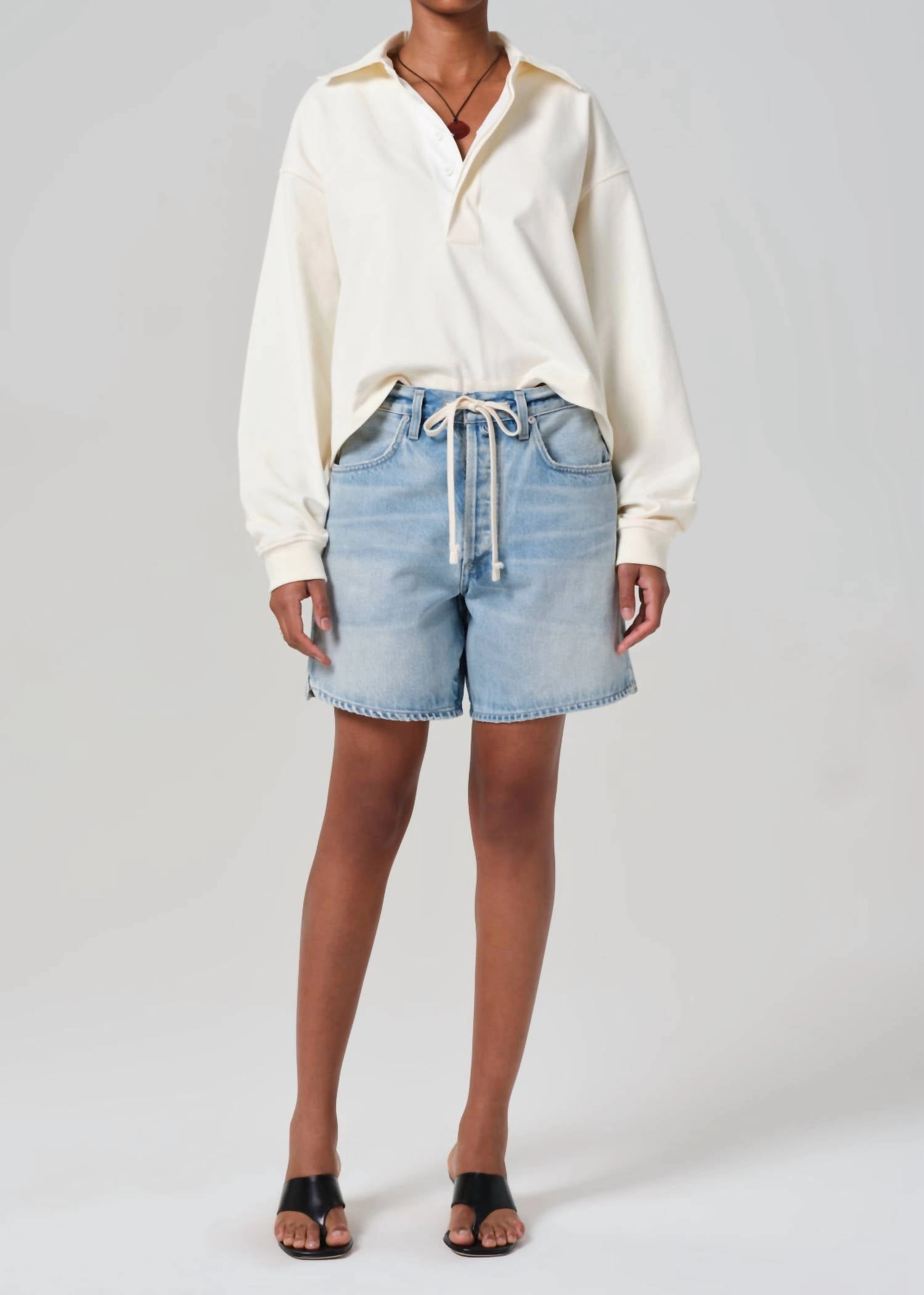 Brynn Drawstring Short In Jesamyn Running Shorts quick dry