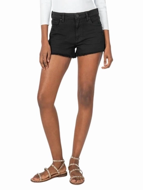 Jane High Rise Short In Black school outfit