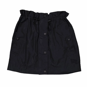 Burberry Joss Press-stud Taffeta Mini Skirt Seasonal Drop