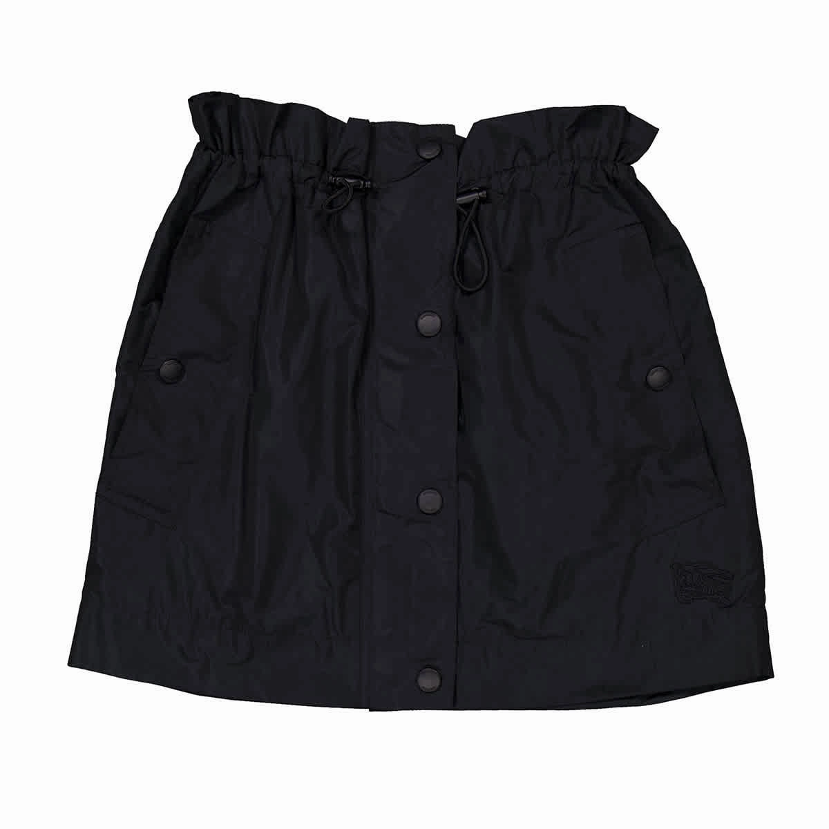 Maxi length light colors Burberry Joss Press-stud Taffeta Mini Skirt