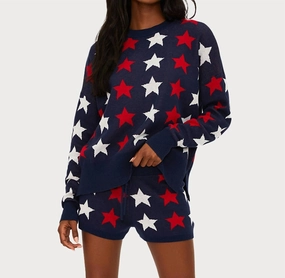 Balboa Short In Red/white/blue affordable choice