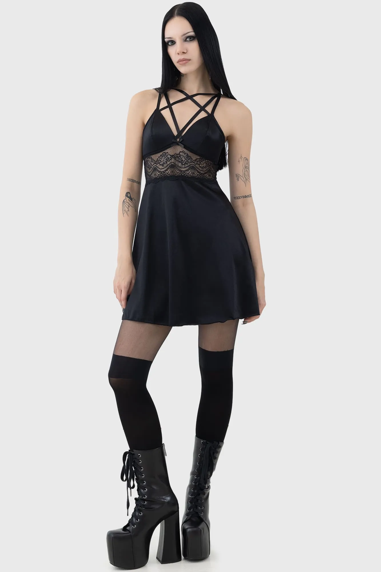 Crinkle Effect Fiend Slip