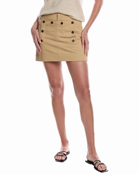 Simple looks A.L.C. Elli Linen-Blend Mini Skirt