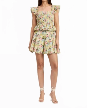 Cairo Shorts In Floral Travel Light Jogging Ready
