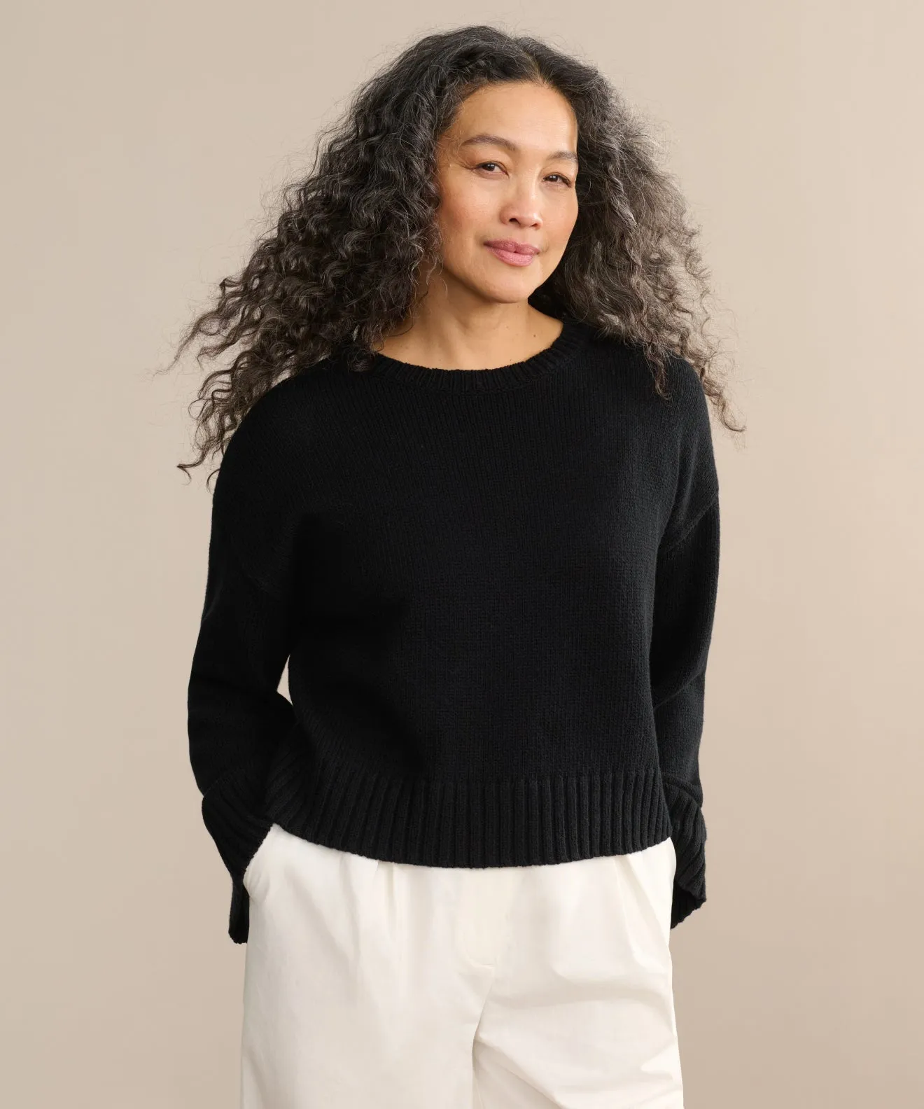 Heat Retention Lining Cameron Crewneck