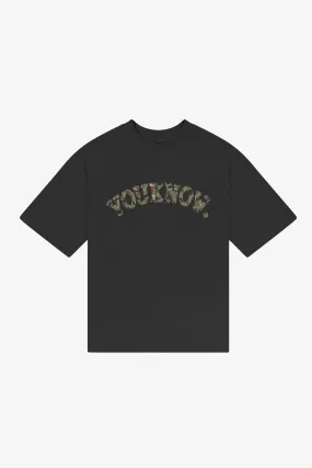 CAMO TEE | Black regular but not boring