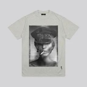 Essential Fit CAPTAIN T-SHIRT GREY MARL