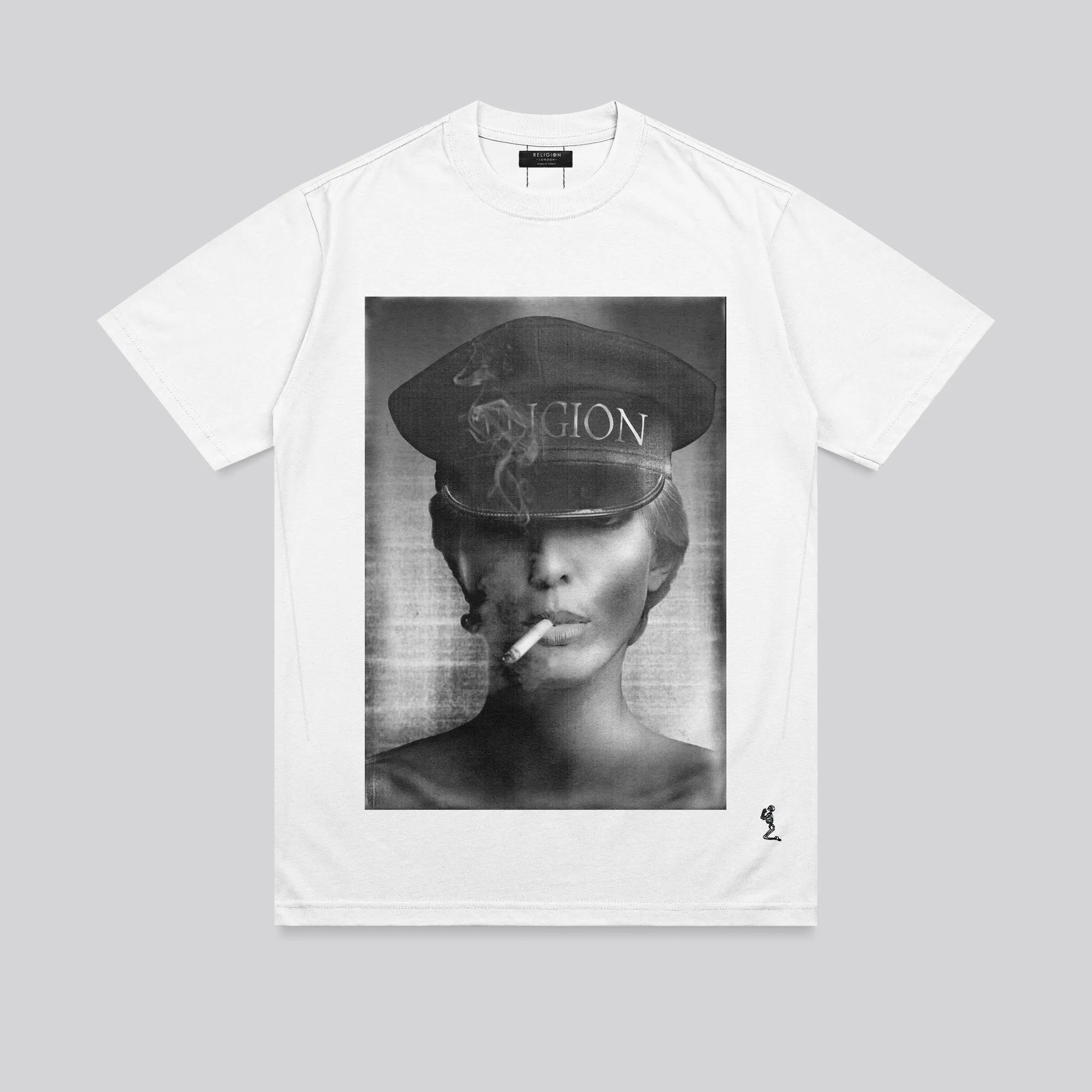 Seasonal Comfort Relaxed Comfort Fit CAPTAIN T-SHIRT WHITE
