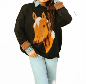 Palomino Sweater In Black Versatile Apparel