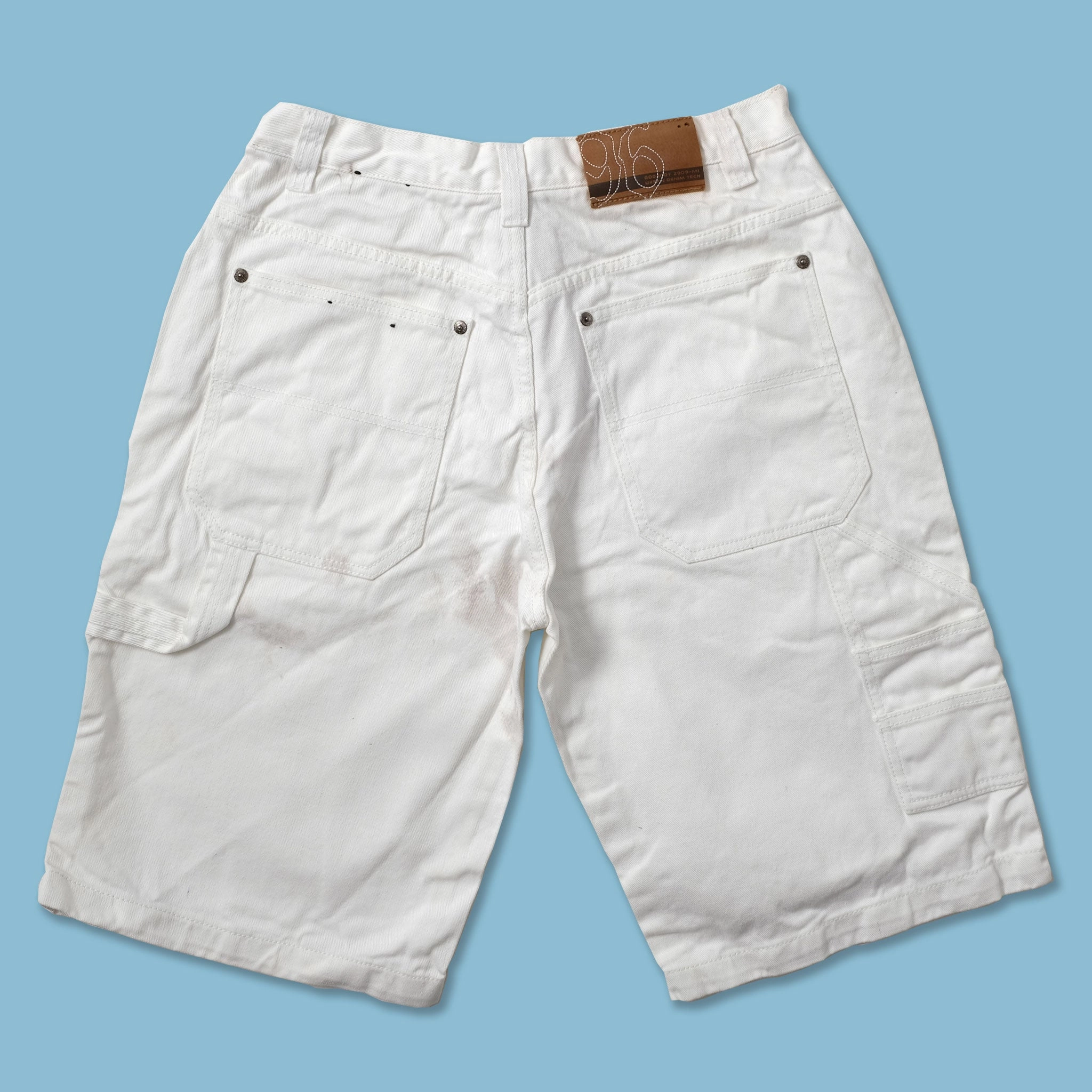 Carbon Neutral Process Y2K Jorts W32 Sophisticated Knit